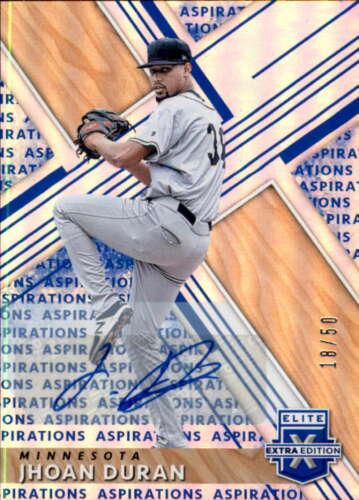 Jhoan Duran [Autograph Aspirations Blue] #125