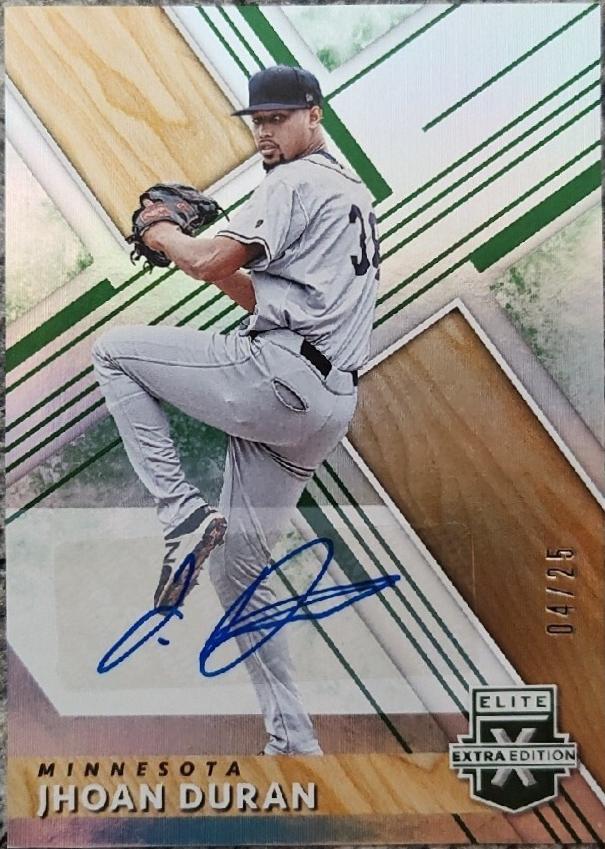 Jhoan Duran [Autograph Emerald] #125