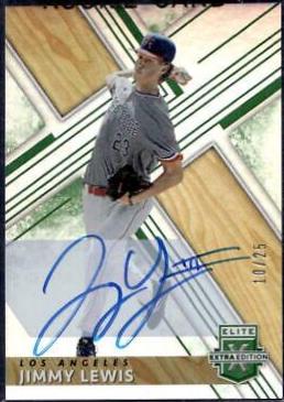 Jimmy Lewis [Autograph Emerald] #78