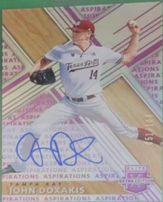 John Doxakis [Autograph Aspirations Purple] #61