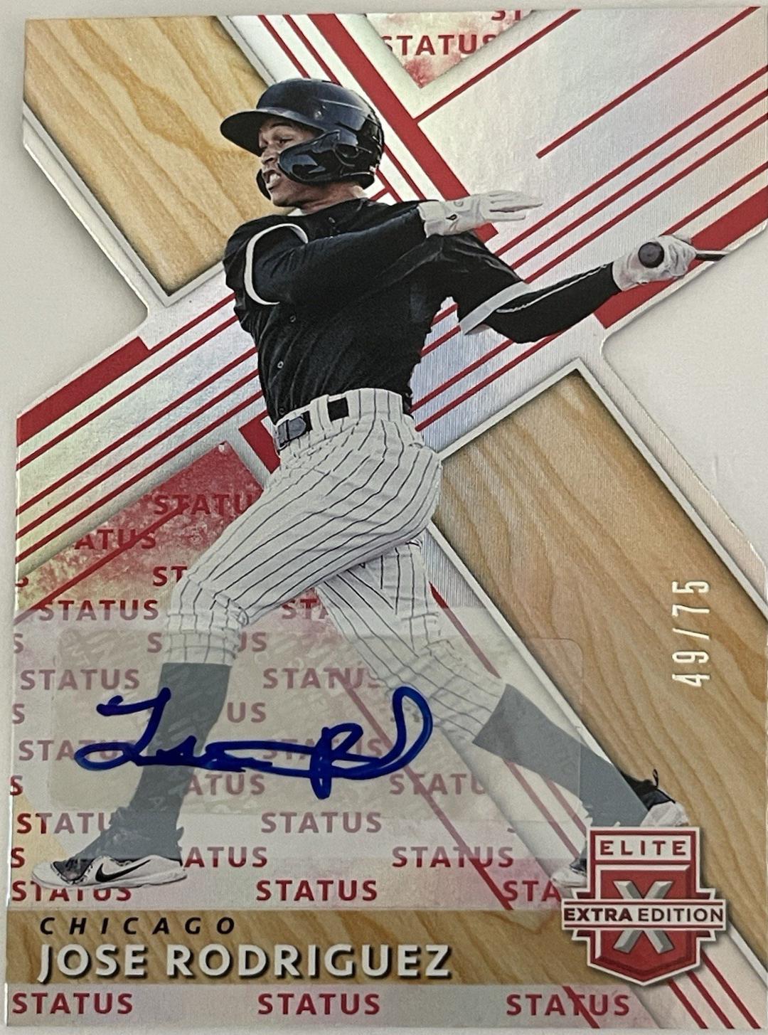 Jose Rodriguez [Autograph Status Die Cut Emerald] #172