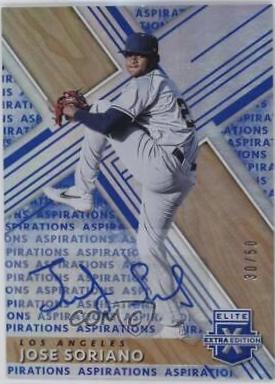 Jose Soriano [Autograph Aspirations Blue] #160