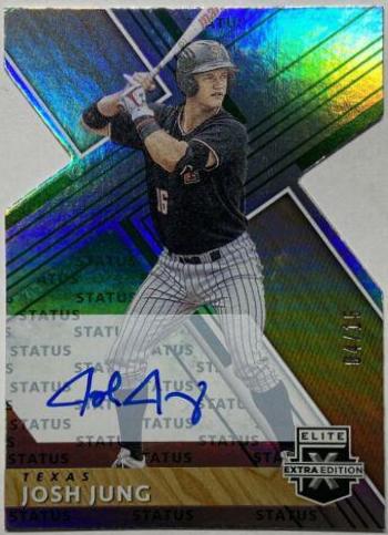 Josh Jung [Autograph Aspirations Blue] #8