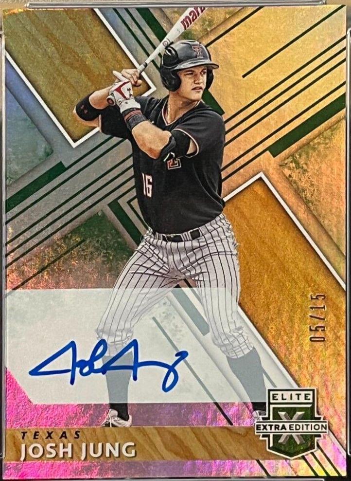 Josh Jung [Autograph Emerald] #8