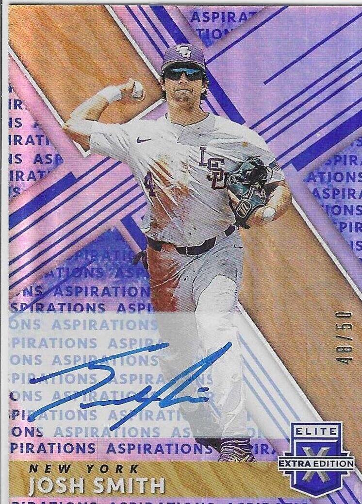 Josh Smith [Autograph Aspirations Blue] #67