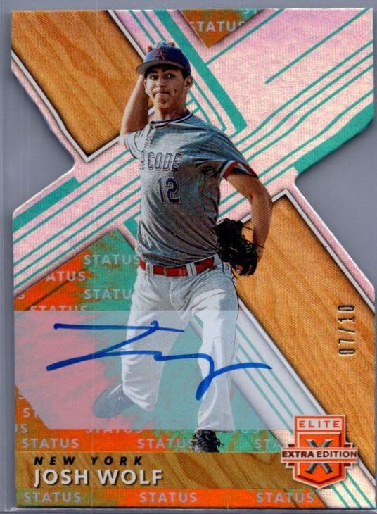 Josh Wolf [Autograph Aspirations Tie Dye] #53