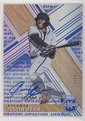 Justin Dean [Autograph Aspirations Blue] #183