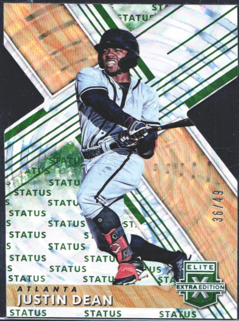 Justin Dean [Status Die Cut Emerald] #183