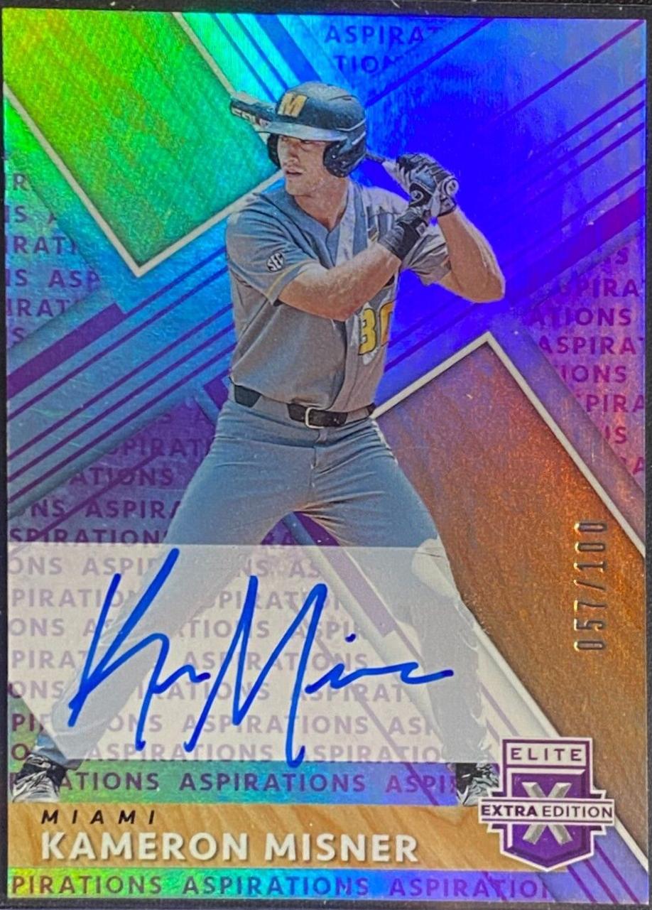Kameron Misner [Autograph Aspirations Purple] #35