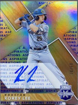 Korey Lee [Autograph Aspirations Blue] #32