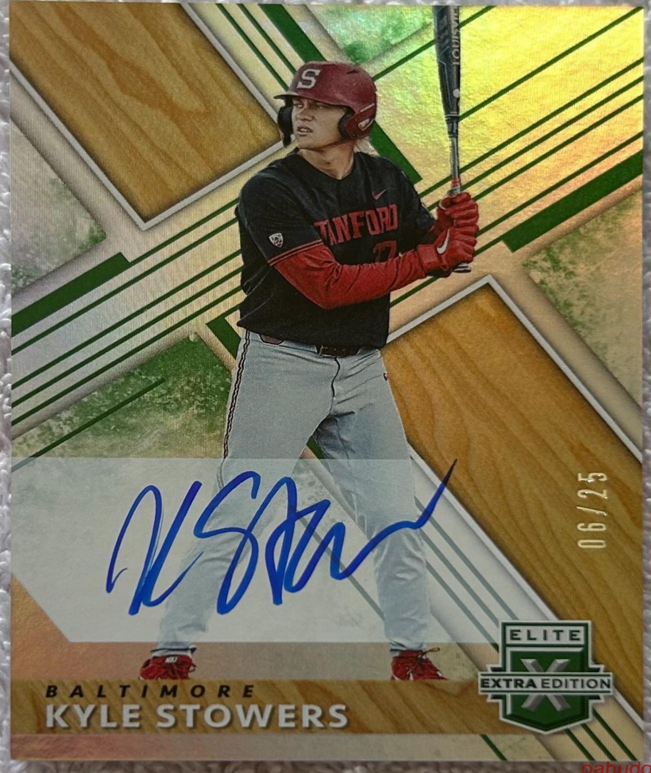 Kyle Stowers [Autograph Emerald] #71