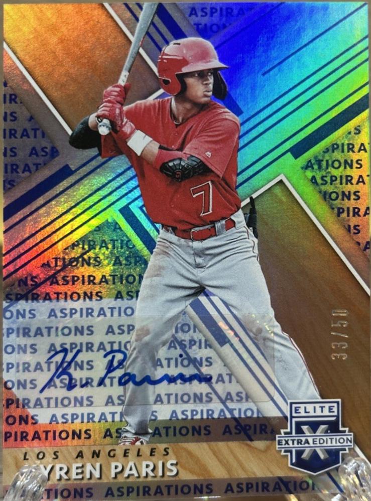 Kyren Paris [Autograph Aspirations Blue] #126