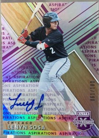 Lenyn Sosa [Autograph Aspirations Purple] #137