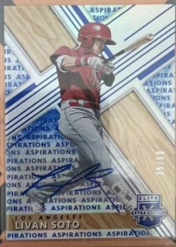 Livan Soto [Autograph Aspirations Blue] #133
