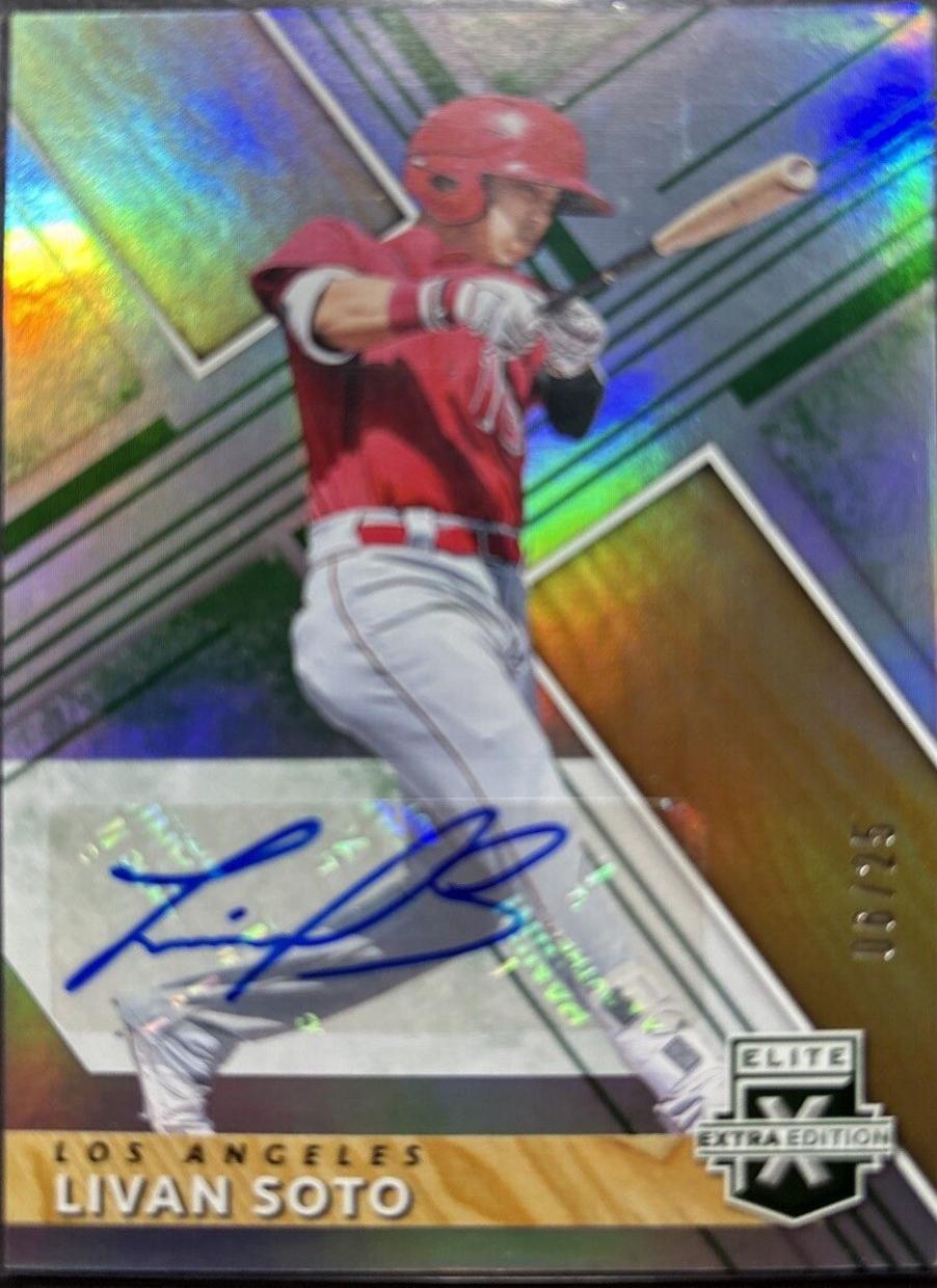 Livan Soto [Autograph Emerald] #133