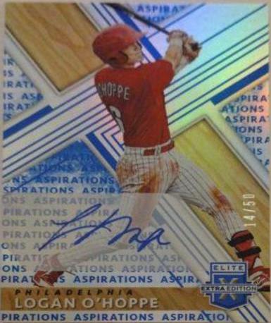 Logan O'Hoppe [Autograph Aspirations Blue] #91