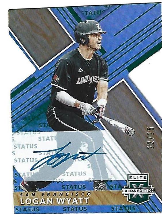 Logan Wyatt [Autograph Status Die Cut Emerald] #51