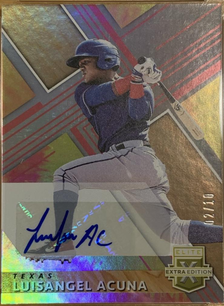 Luisangel Acuna [Autograph Aspirations Tie Dye] #169