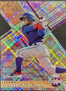 Luisangel Acuna [Status Die Cut Purple] #169