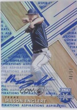 Mason Englert [Autograph Aspirations Blue] #143