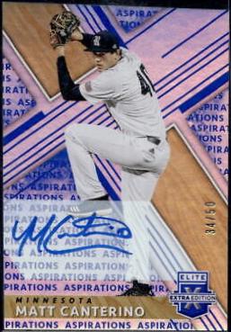 Matt Canterino [Autograph Aspirations Blue] #54