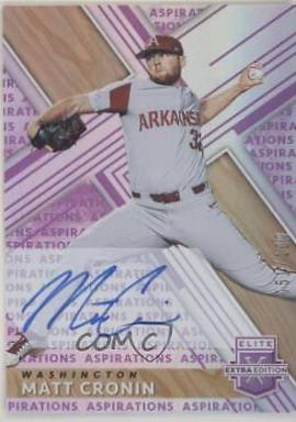 Matt Cronin [Autograph Aspirations Purple] #87