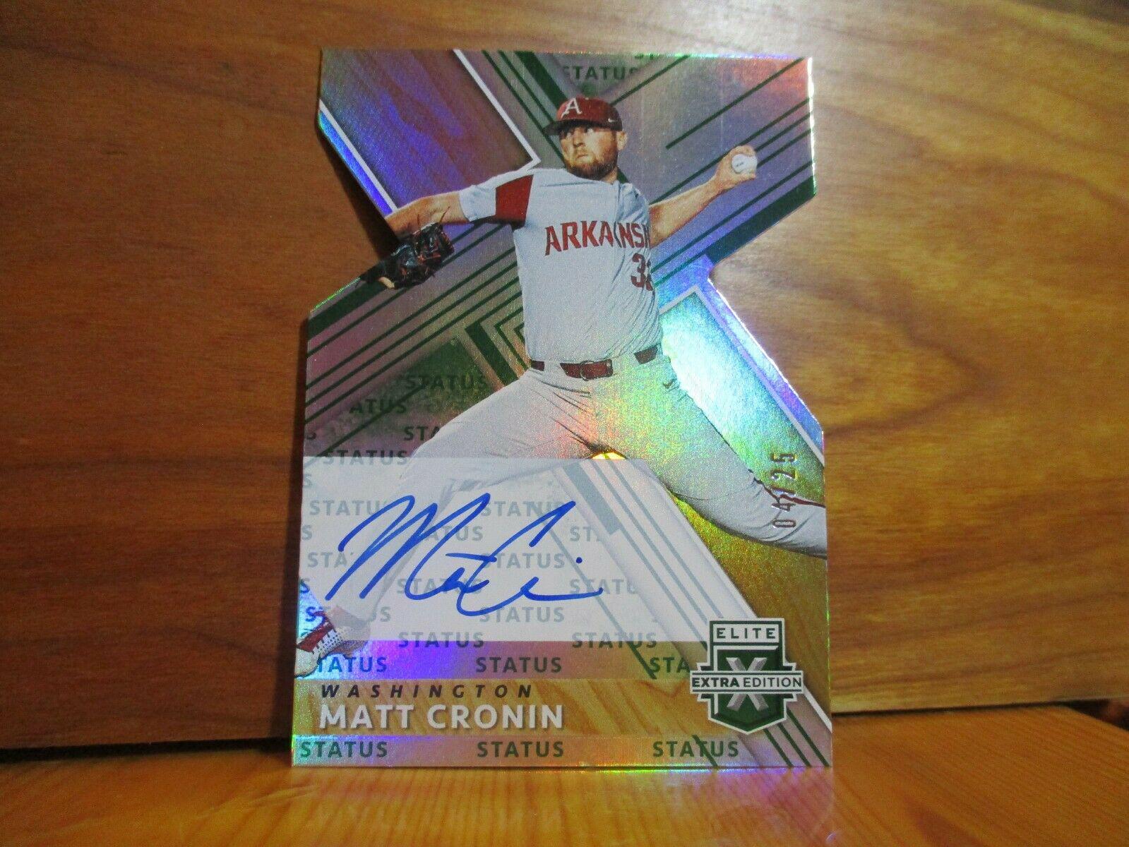 Matt Cronin [Autograph Emerald] #87