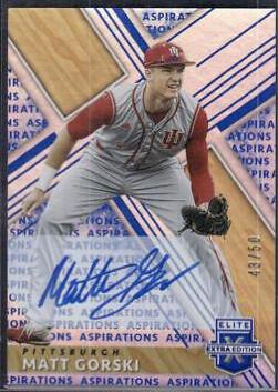 Matt Gorski [Autograph Aspirations Blue] #57