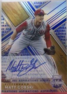 Matt Gorski [Autograph Aspirations Purple] #57