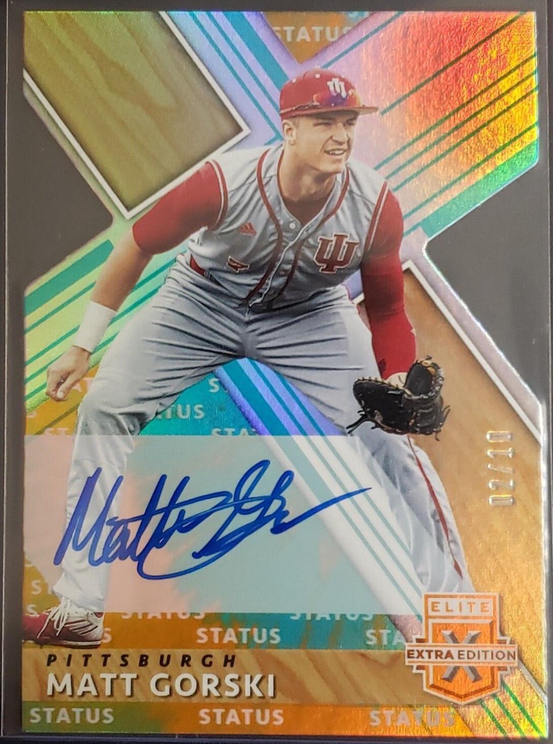 Matt Gorski [Autograph Status Die Cut Emerald] #57