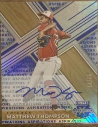 Matthew Thompson [Autograph Aspirations Blue] #45