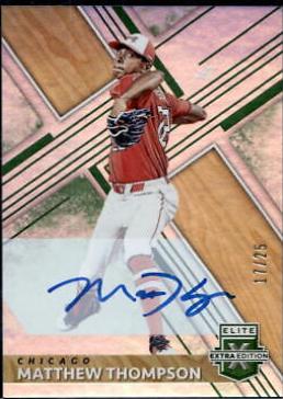 Matthew Thompson [Autograph Emerald] #45