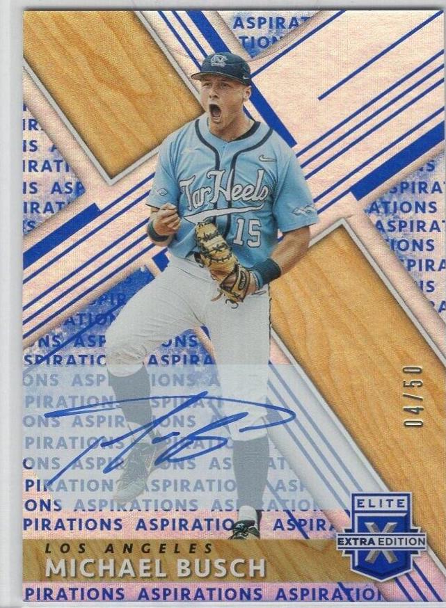 Michael Busch [Autograph Aspirations Purple] #31