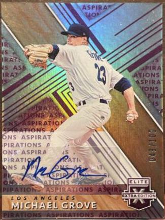 Michael Grove [Autograph Aspirations Purple] #140