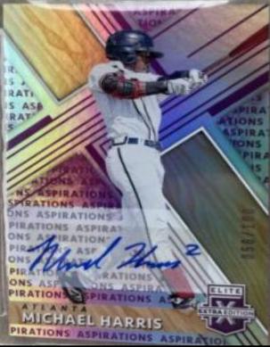 Michael Harris [Autograph Aspirations Purple] #154
