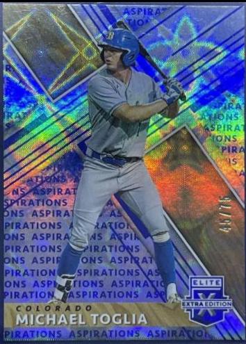Michael Toglia [Aspirations Blue] #23