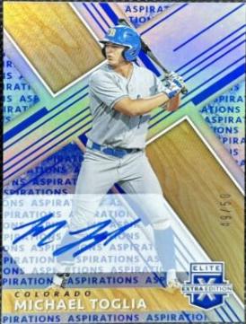 Michael Toglia [Autograph Aspirations Blue] #23