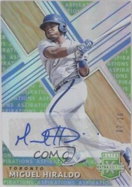 Miguel Hiraldo [Autograph Aspirations Tie Dye] #117
