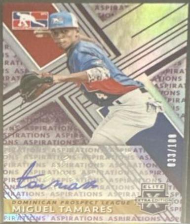 Miguel Tamares [Autograph Aspirations Purple] #211