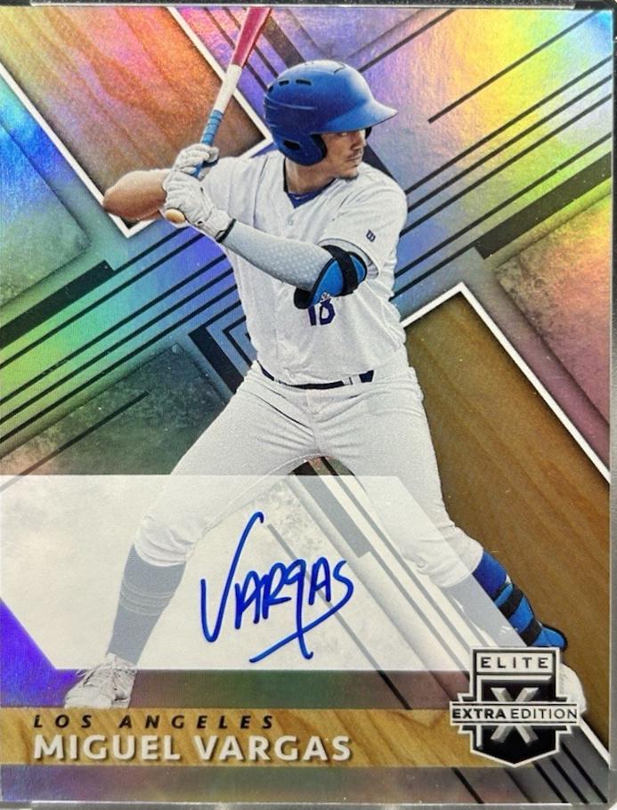 Miguel Vargas [Autograph Aspirations Purple] #93