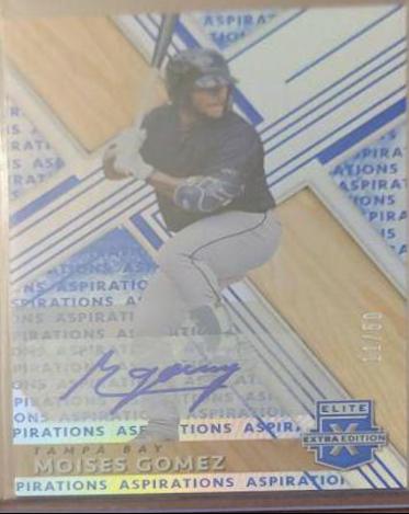 Moises Gomez [Autograph Aspirations Blue] #127