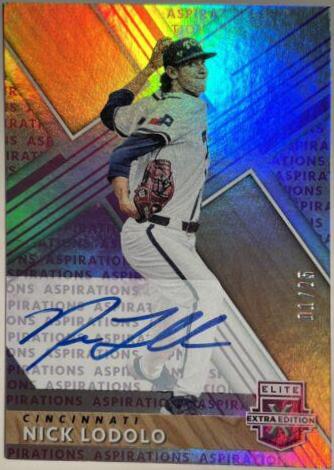 Nick Lodolo [Autograph Aspirations Purple] #7
