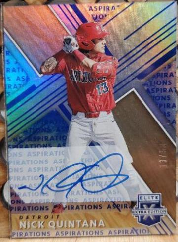 Nick Quintana [Autograph Aspirations Blue] #47