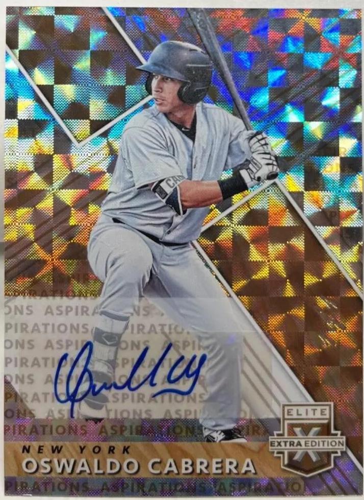 Oswaldo Cabrera [Gold Autograph] #138