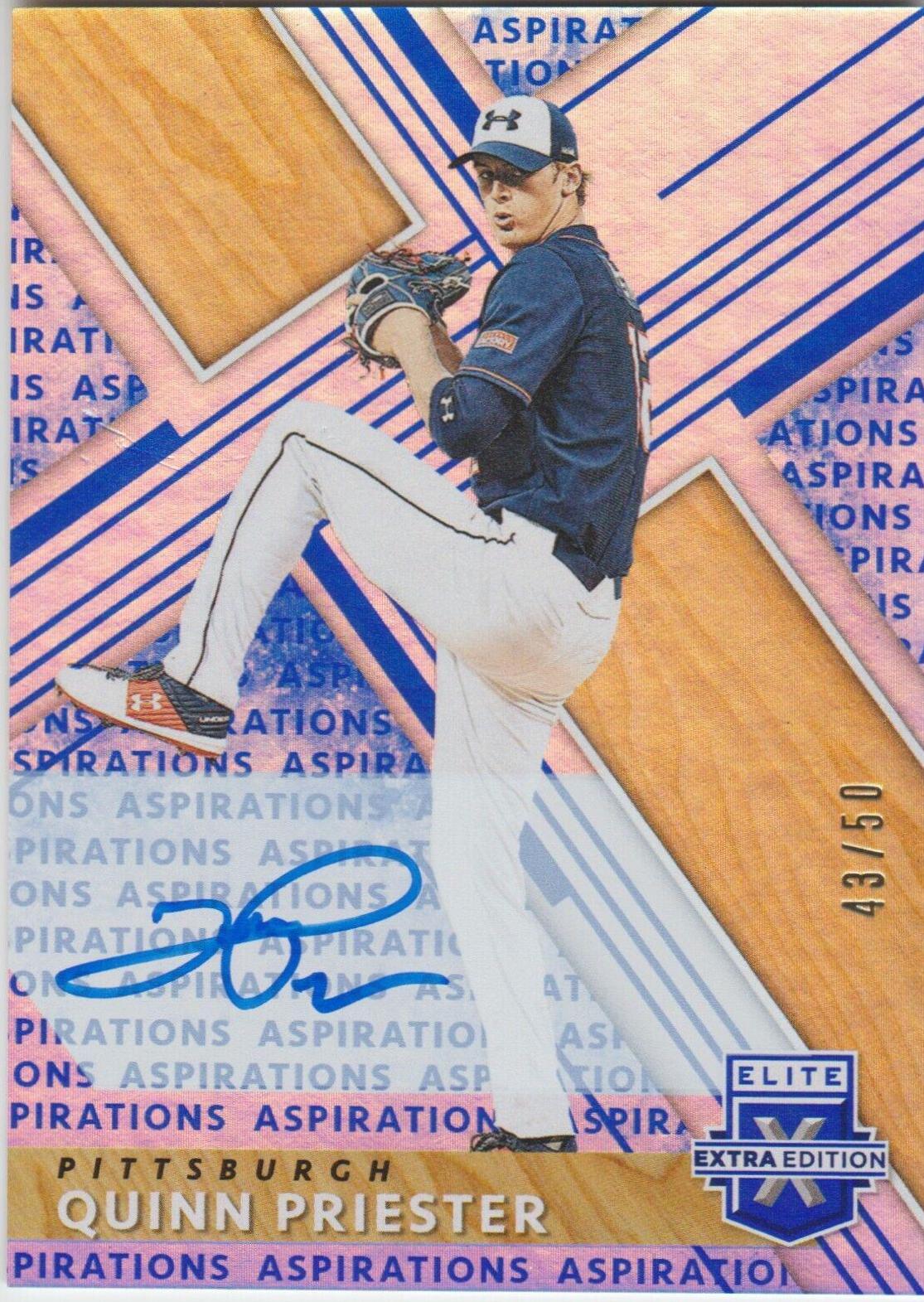 Quinn Priester [Autograph Aspirations Blue] #18