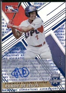 Randy De Jesus [Autograph Aspirations Blue] #201