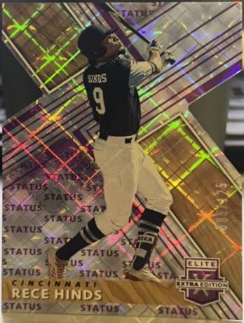 Rece Hinds [Status Die Cut Purple] #49