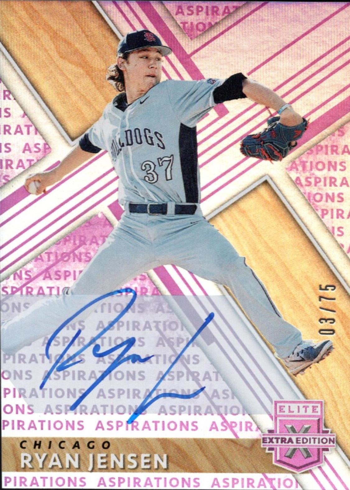 Ryan Jensen [Autograph Aspirations Purple] #27