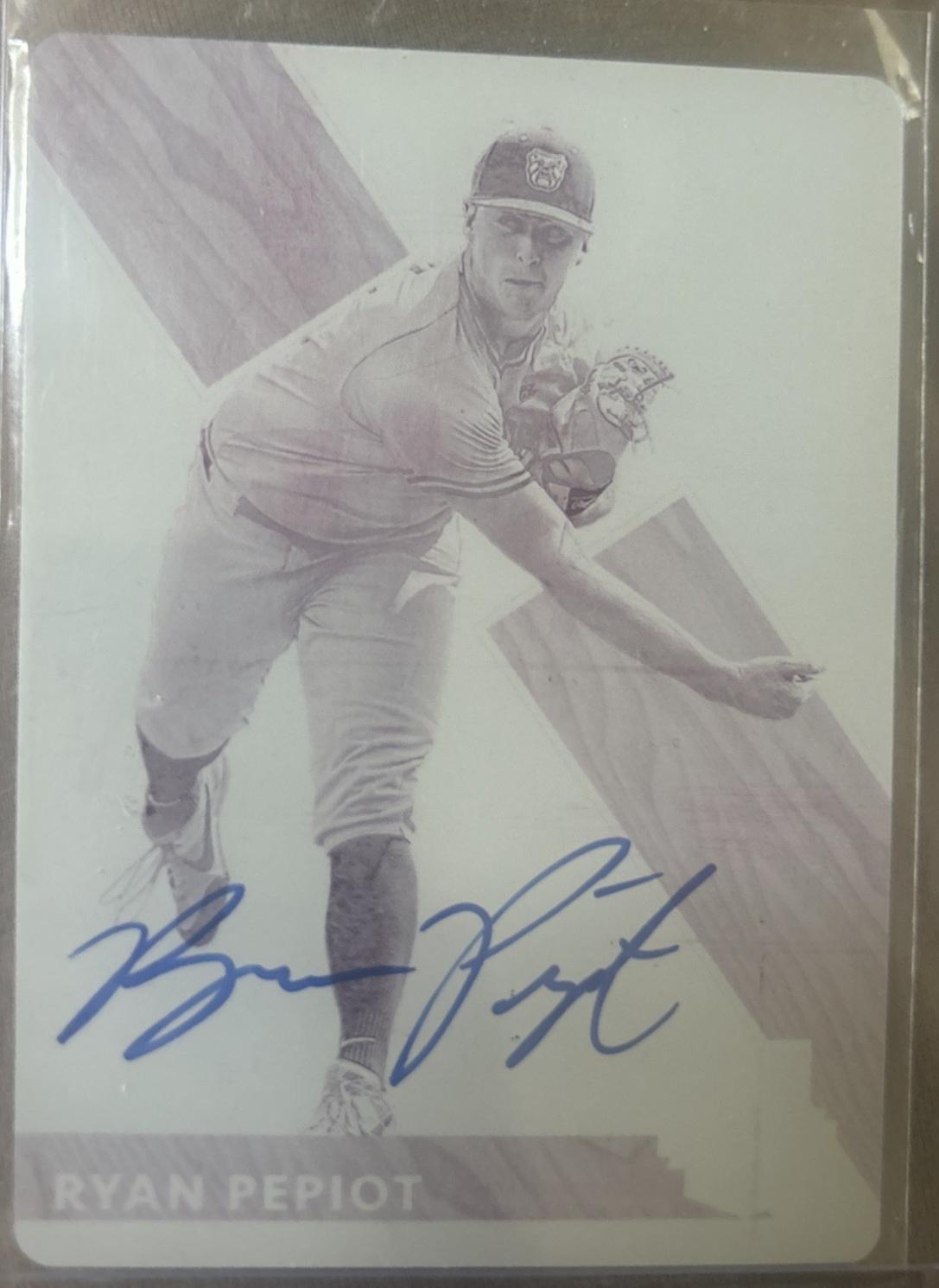 Ryan Pepiot [Autograph Printing Plate] #84