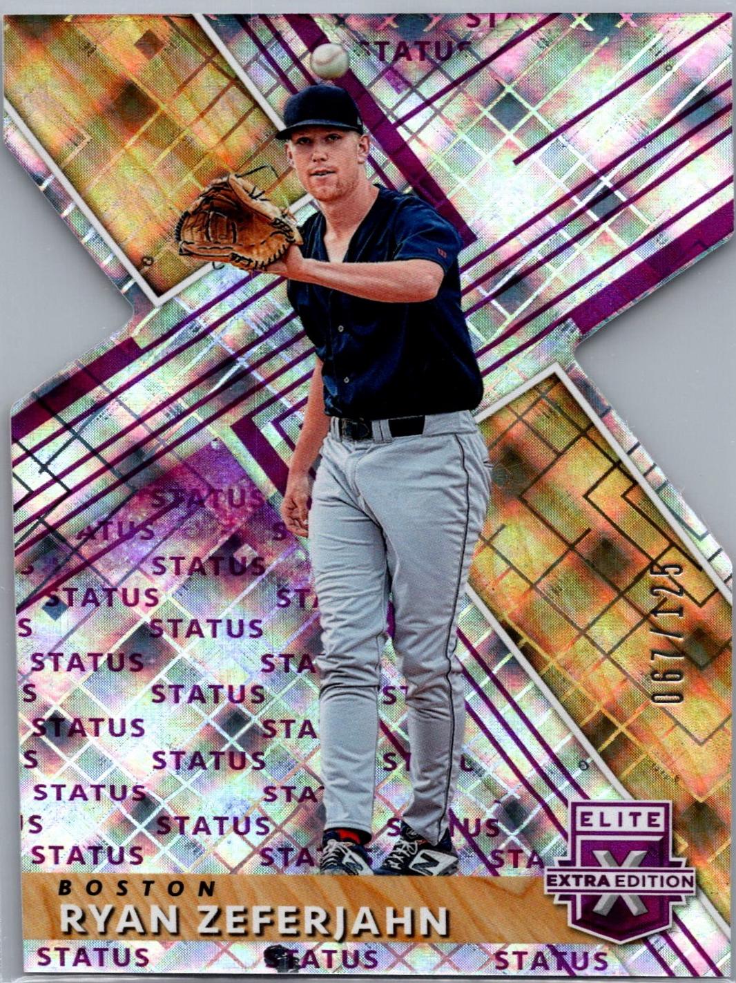Ryan Zeferjahn [Status Die Cut Purple] #155